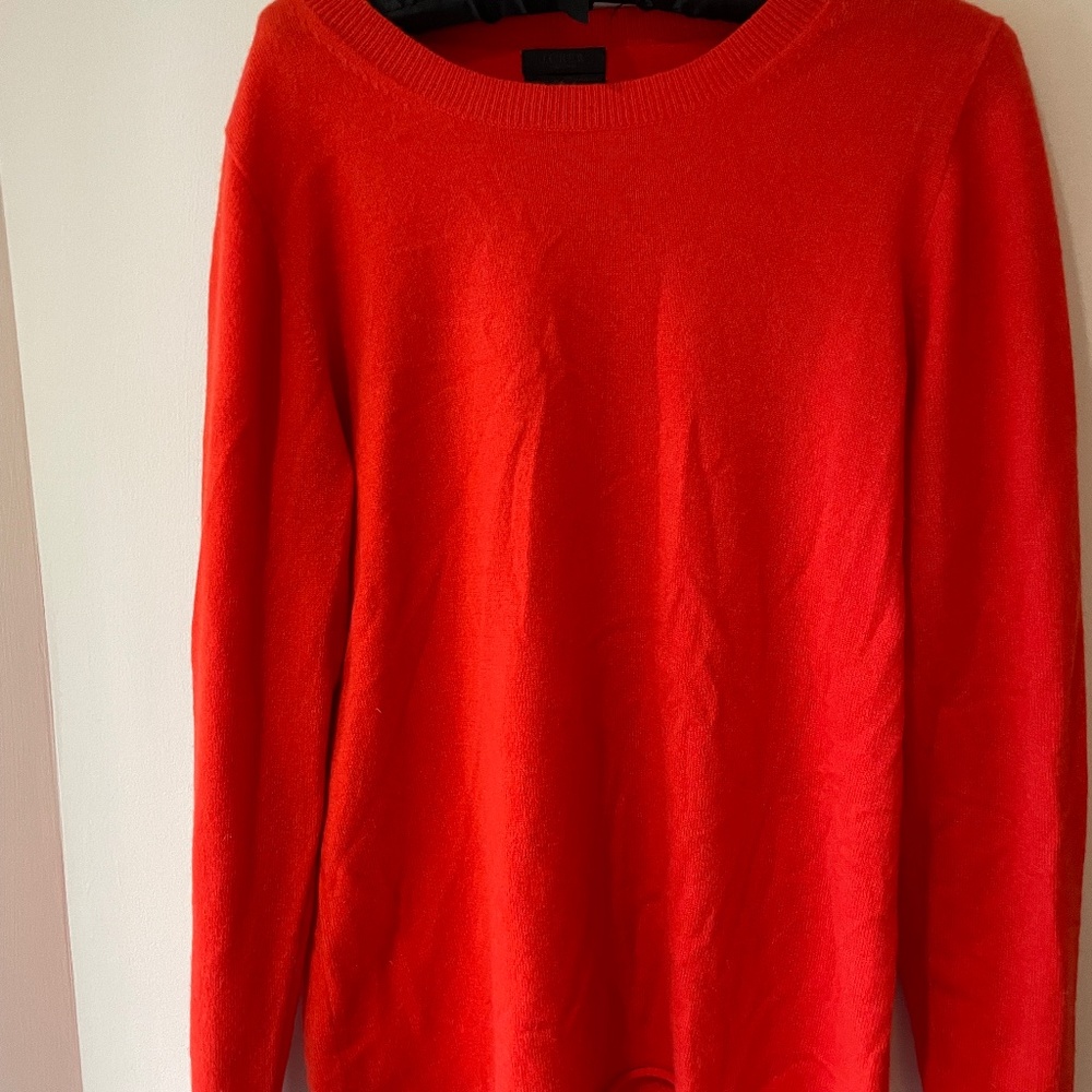 J CREW 100% CASHMERE SWEATER